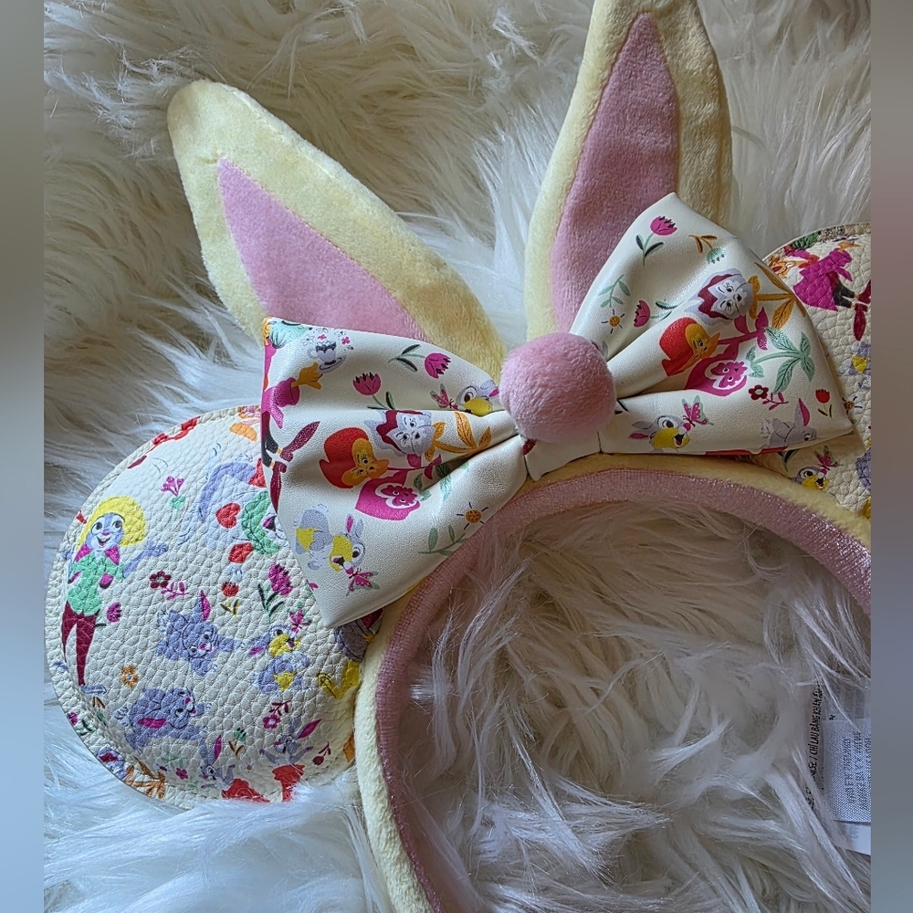 Minnie Ears Disney Bunny Easter Headband - Picture 8 of 8